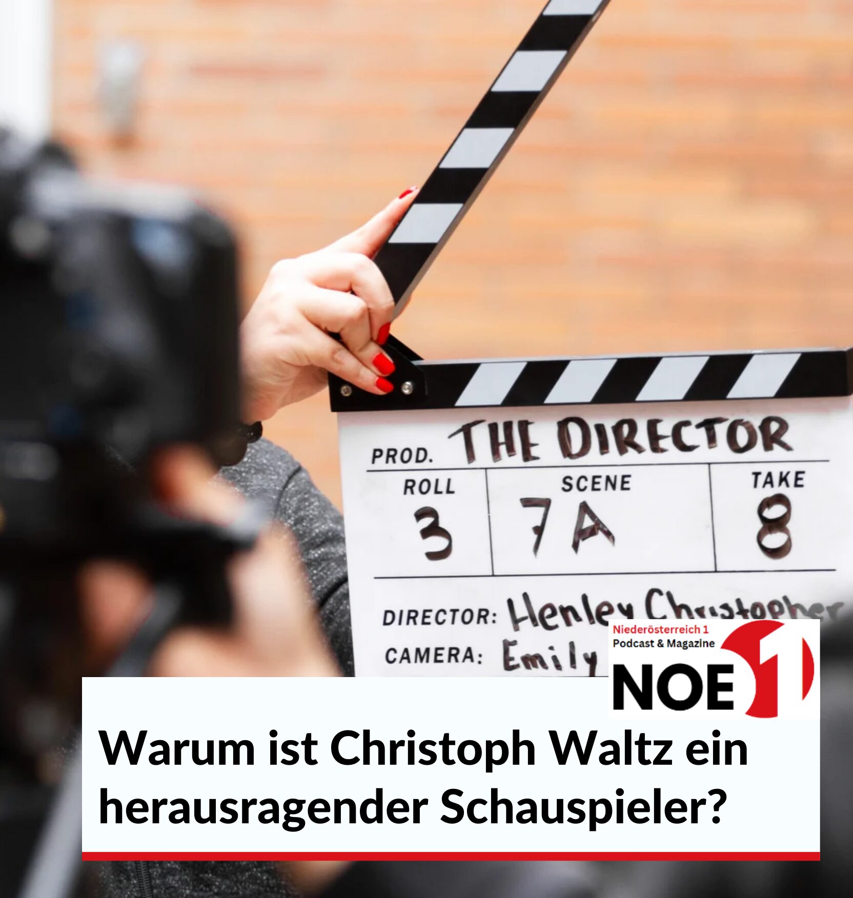 Warum ist Christoph Waltz ein herausragender Schauspieler?