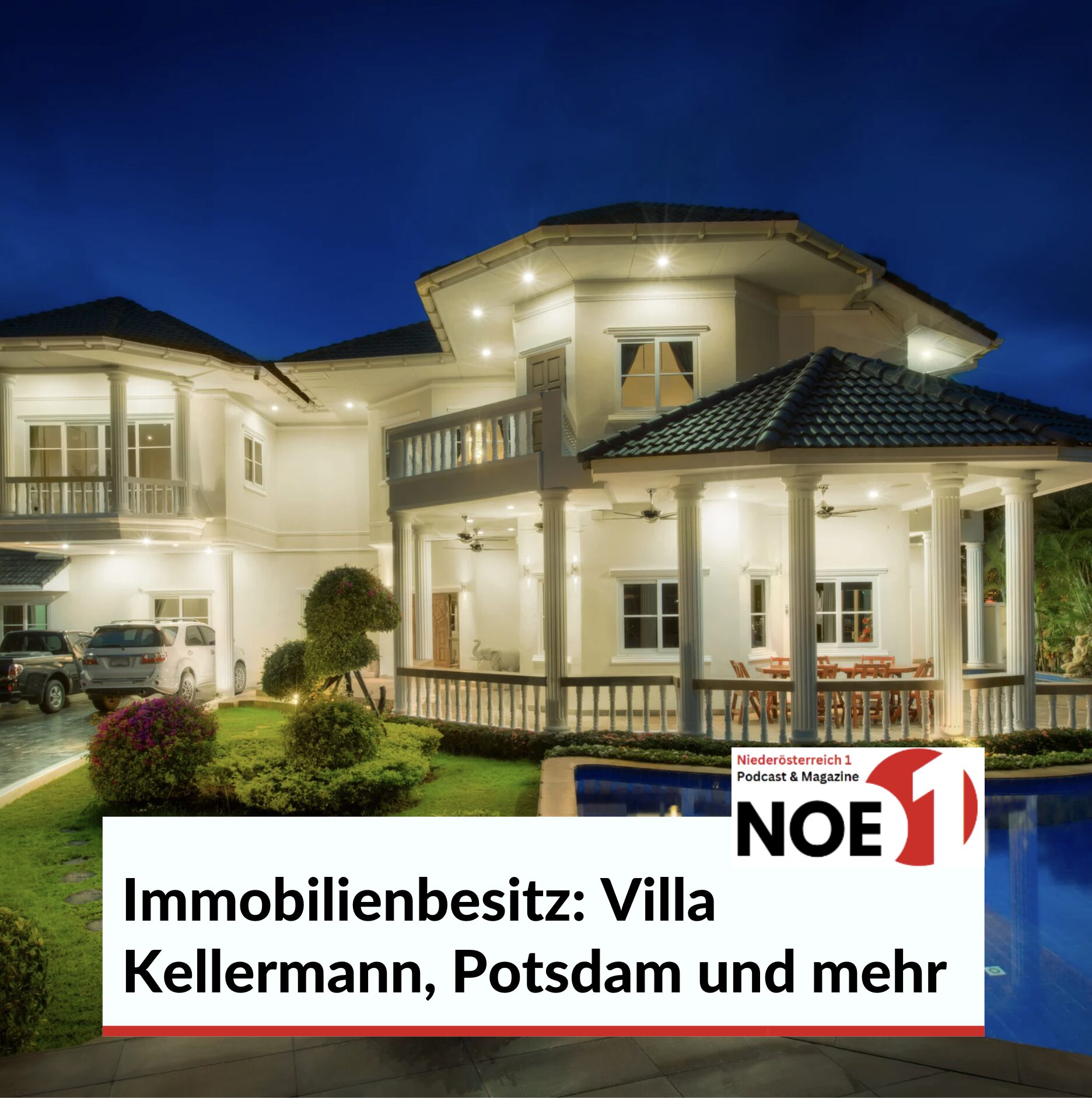 Immobilienbesitz: Villa Kellermann, Potsdam und mehr