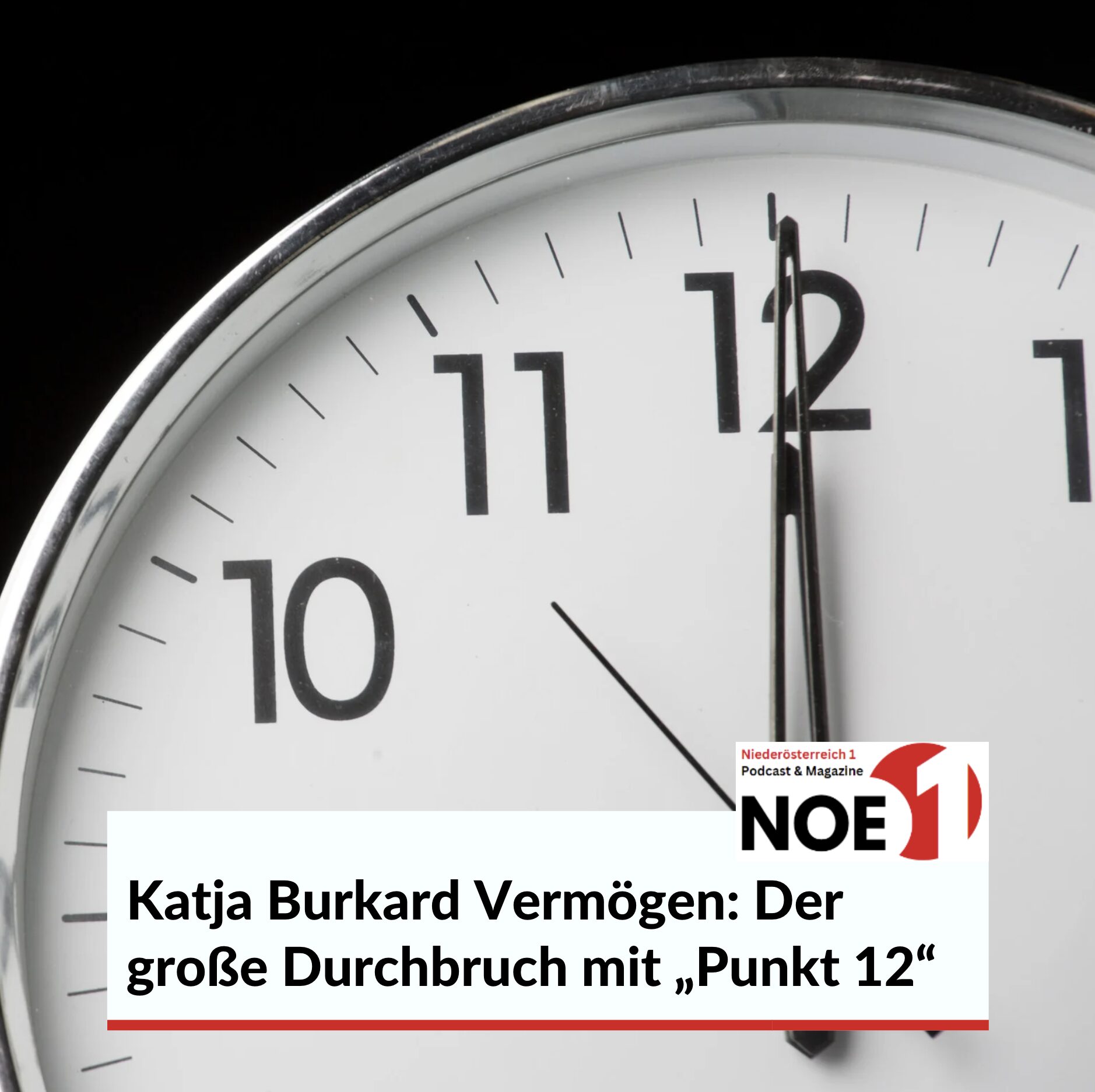 Katja Burkard Vermögen: Der große Durchbruch mit „Punkt 12“