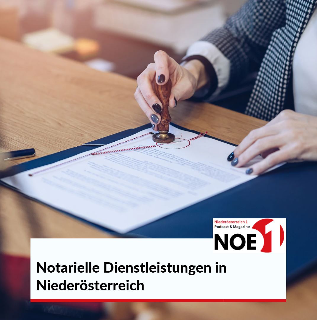 Notarielle Dienstleistungen in Niederösterreich
