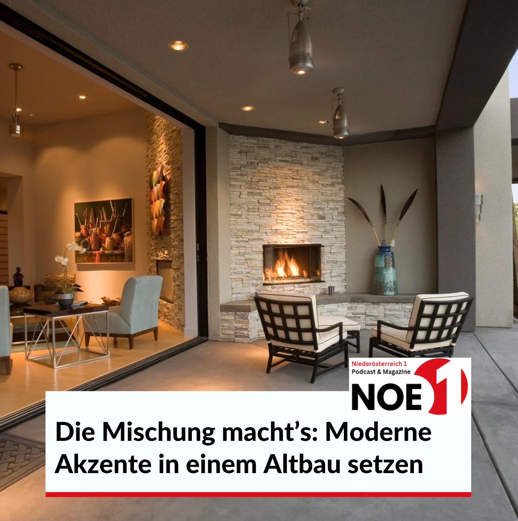Die Mischung macht’s: Moderne Akzente in einem Altbau setzen