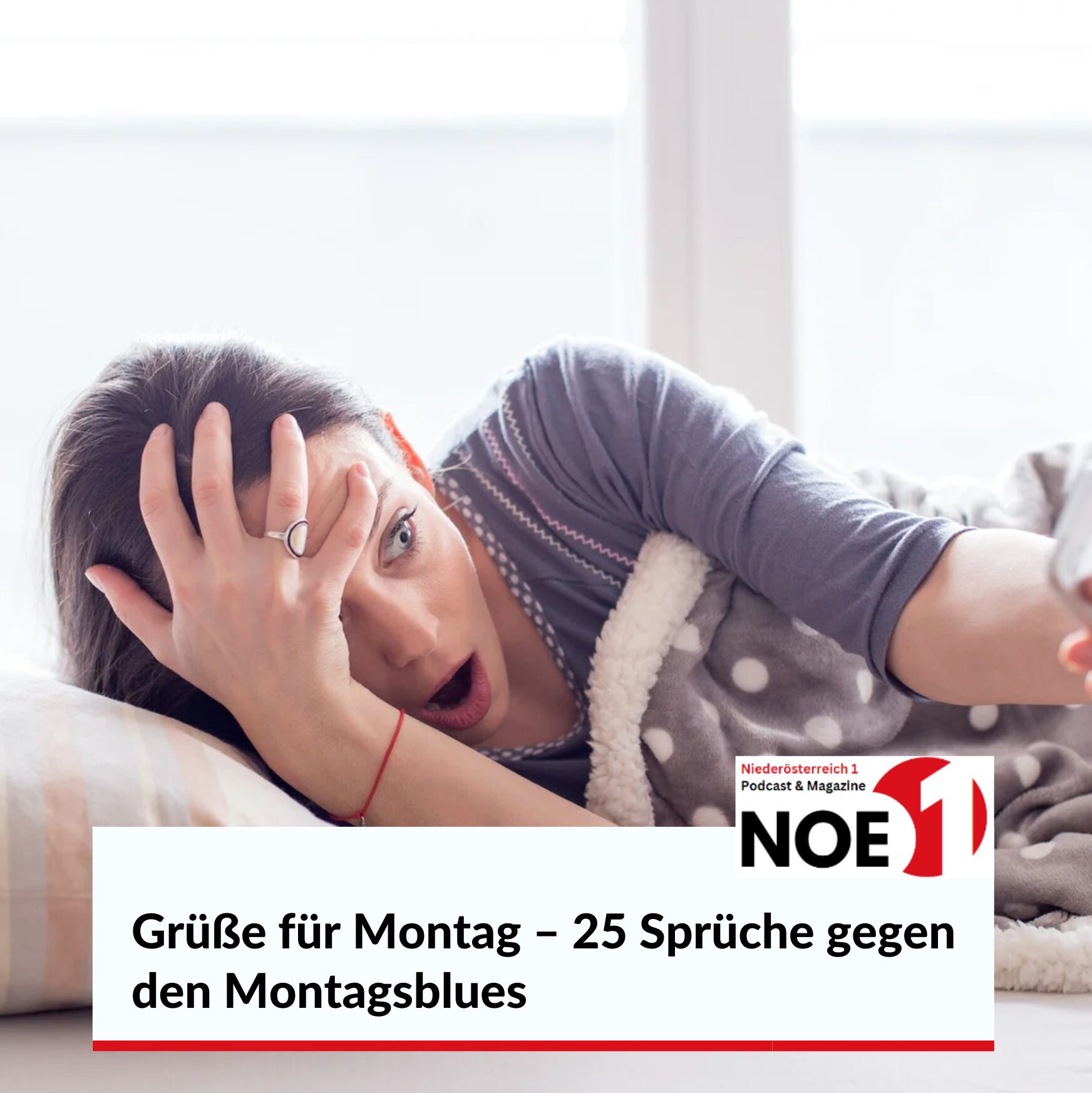 Grüße für Montag – 25 Sprüche gegen den Montagsblues