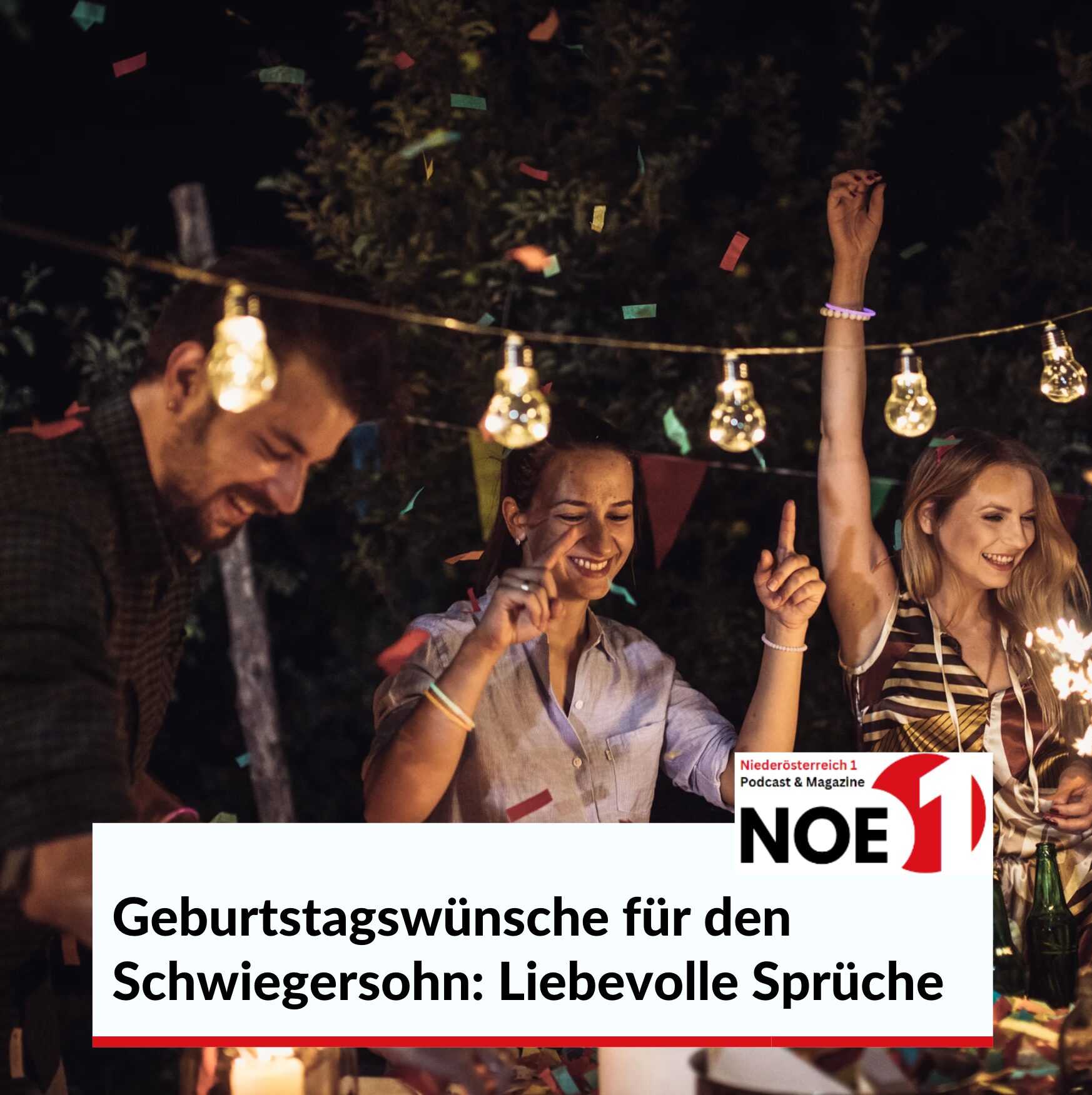 Geburtstagswünsche für den Schwiegersohn: Liebevolle Sprüche 