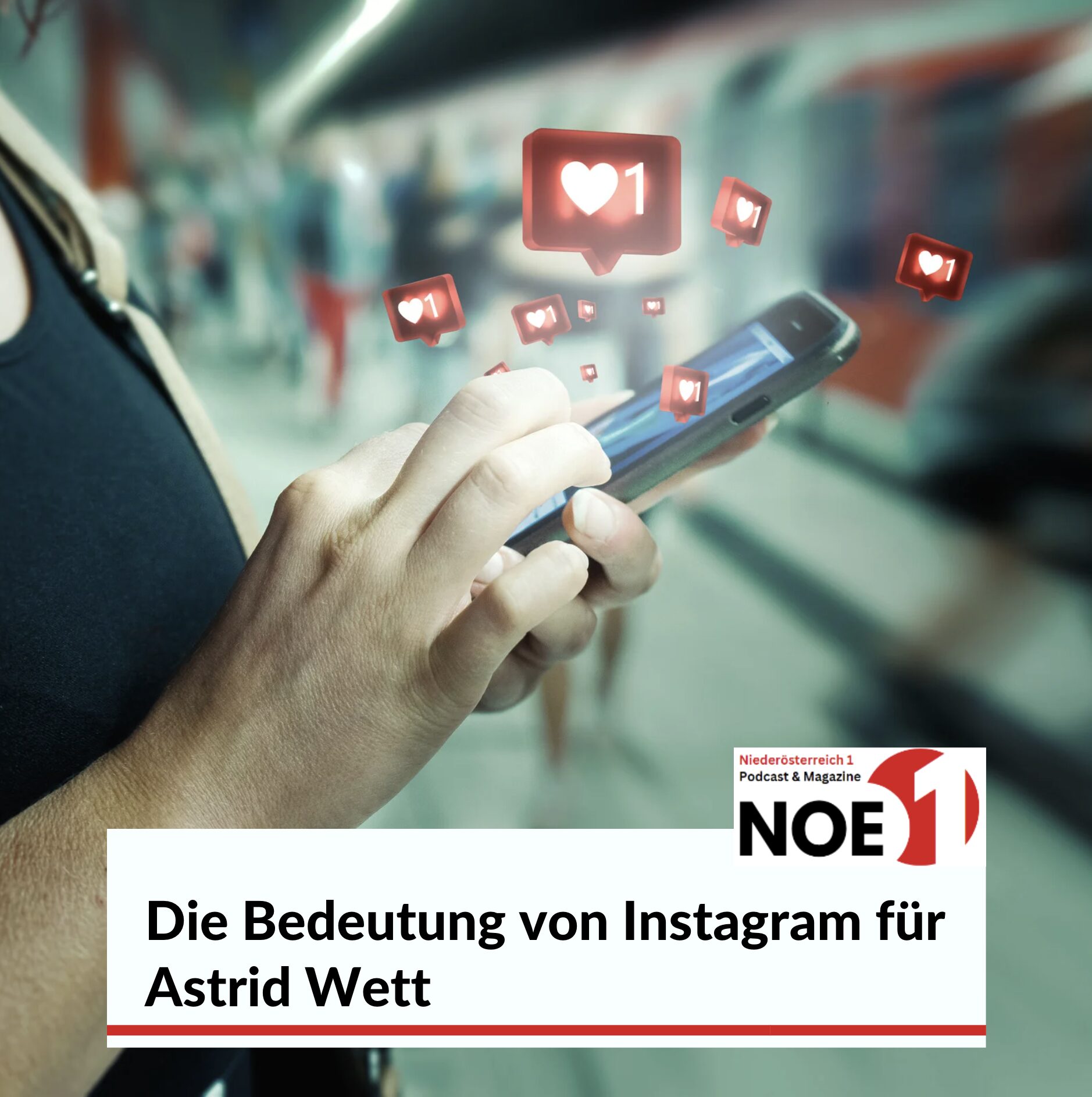 Die Bedeutung von Instagram für Astrid Wett