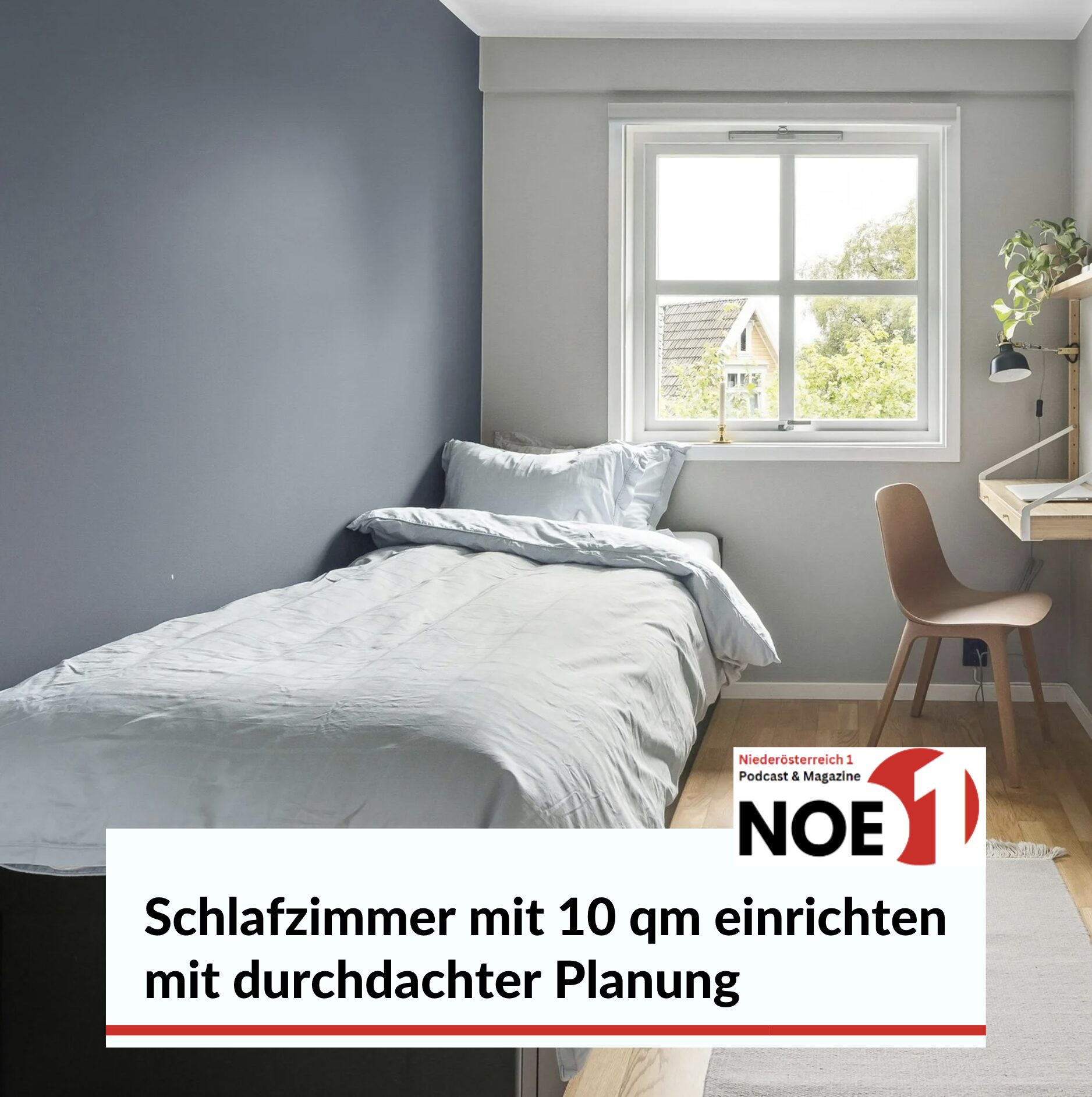 Schlafzimmer mit 10 qm einrichten mit durchdachter Planung