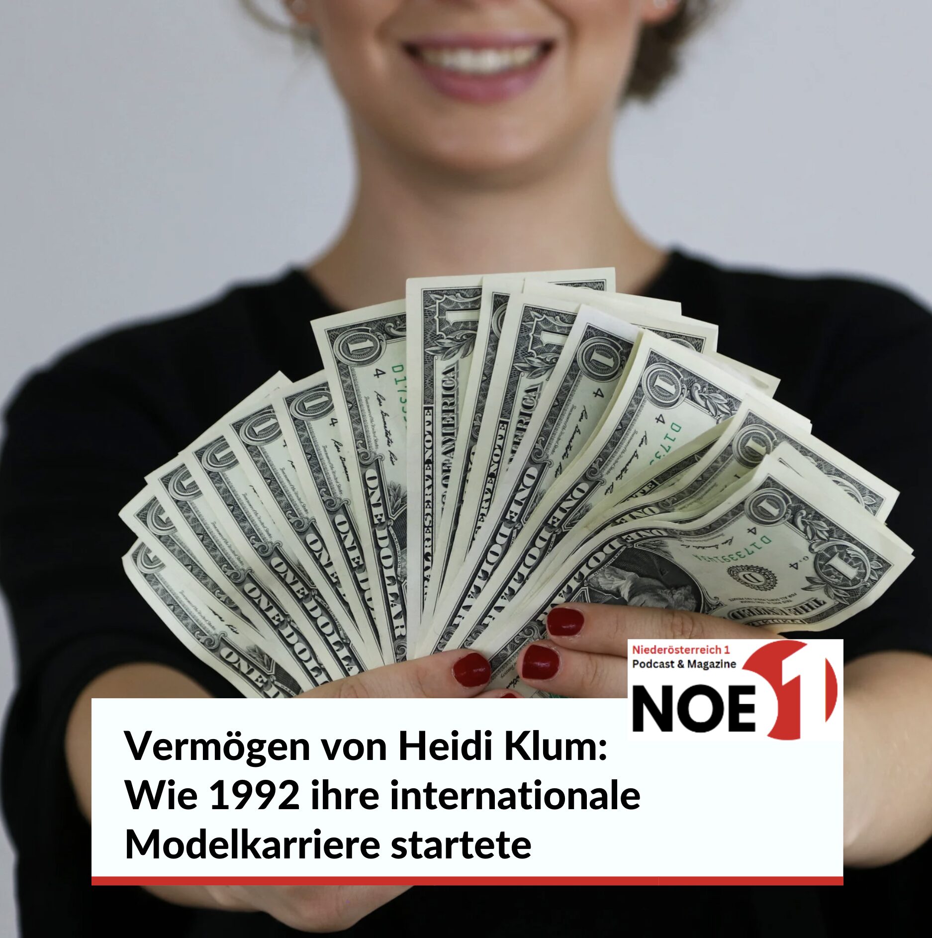 Vermögen von Heidi Klum: Wie 1992 ihre internationale Modelkarriere startete