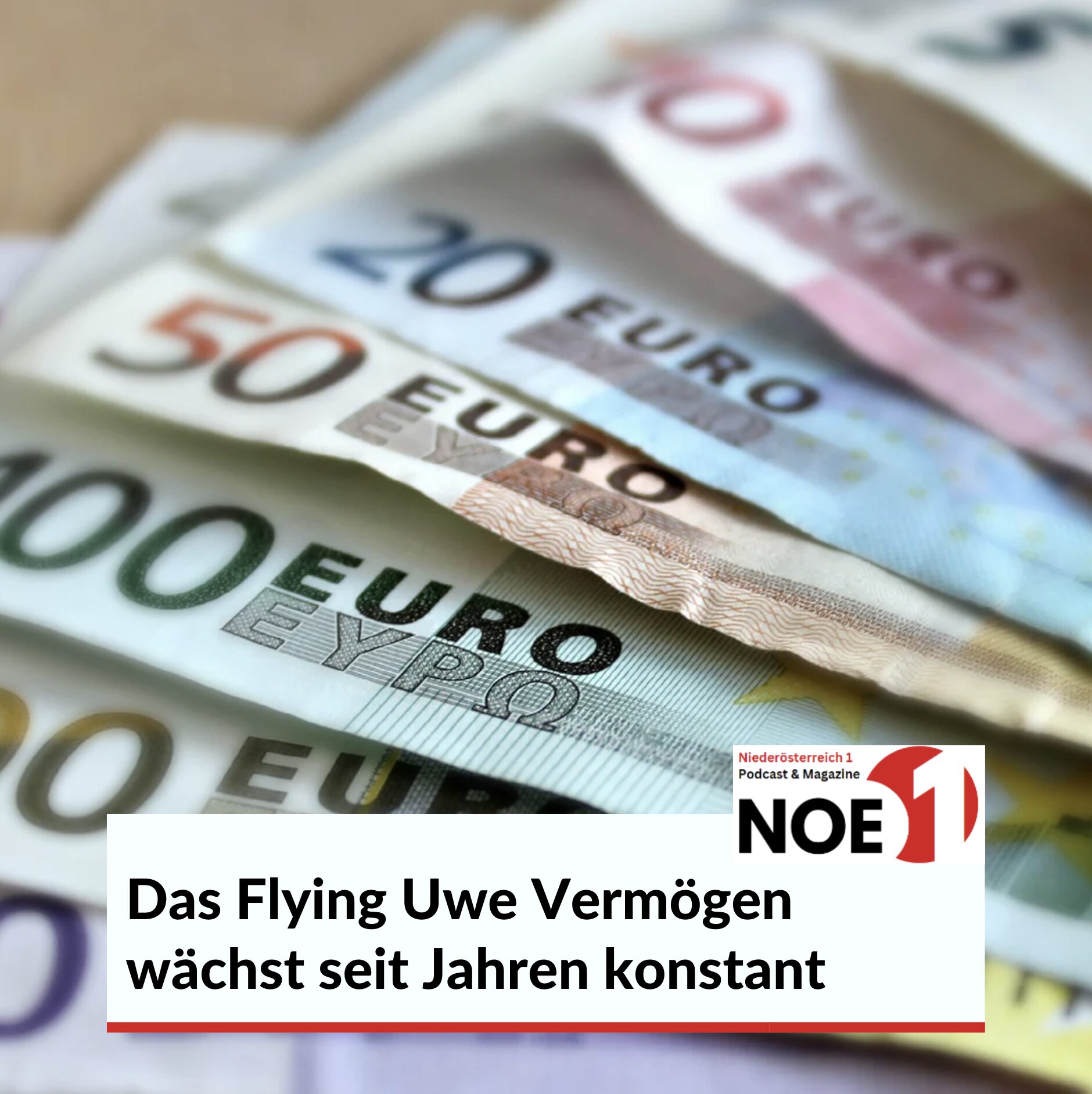 Das Flying Uwe Vermögen wächst seit Jahren konstant