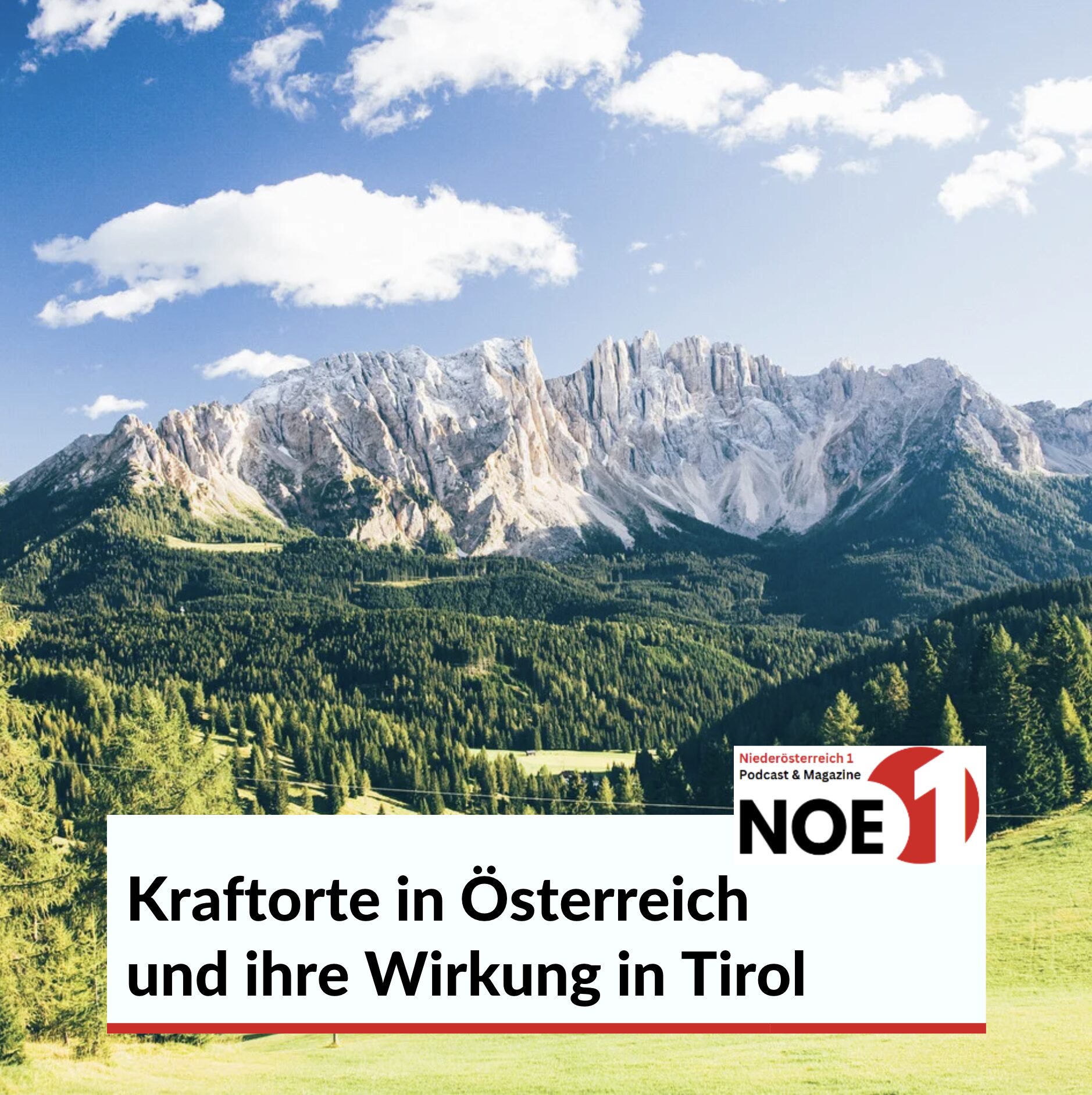 Kraftorte in Österreich und ihre Wirkung in Tirol