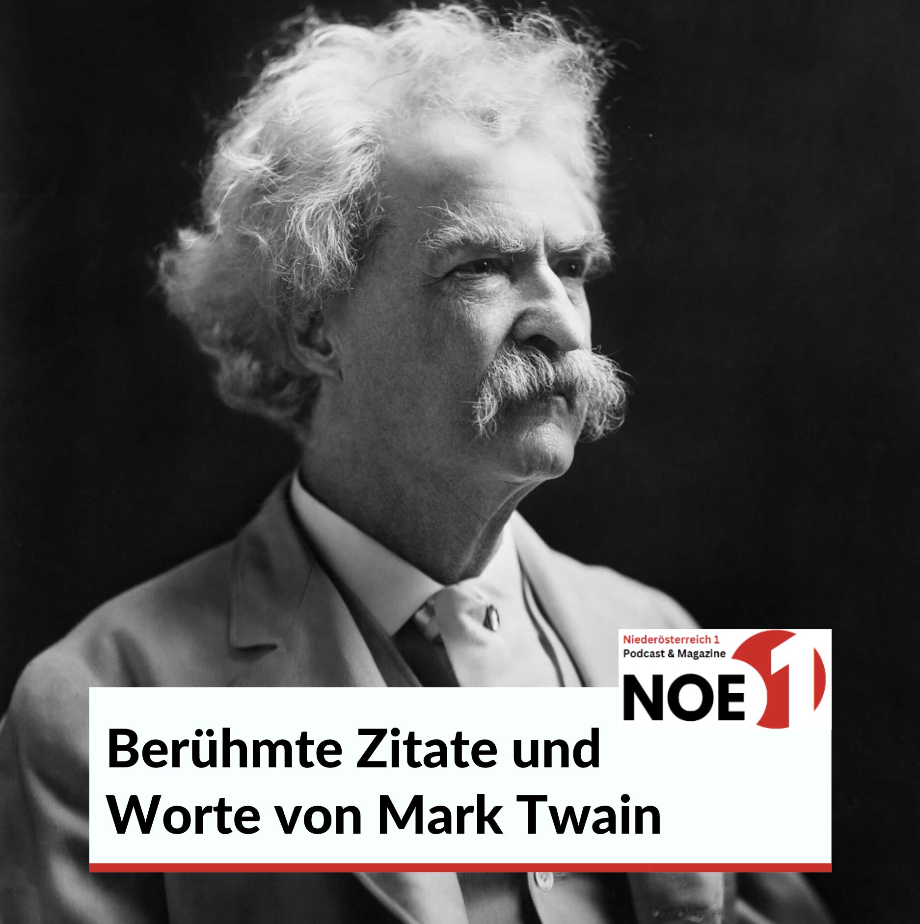 Berühmte Zitate und Worte von Mark Twain