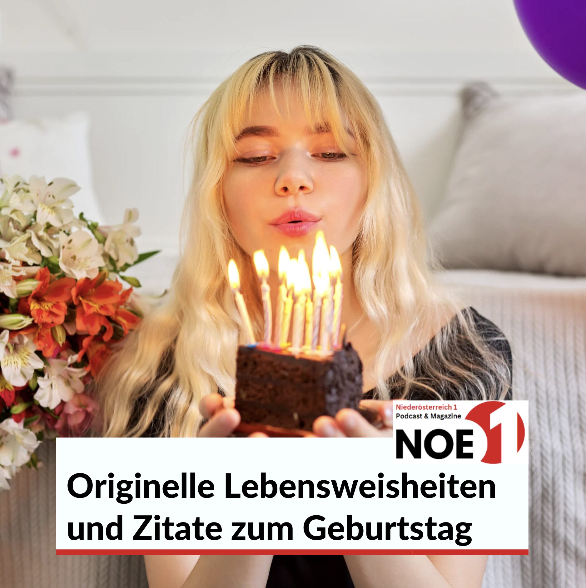 originelle Lebensweisheiten und Zitate zum Geburtstag