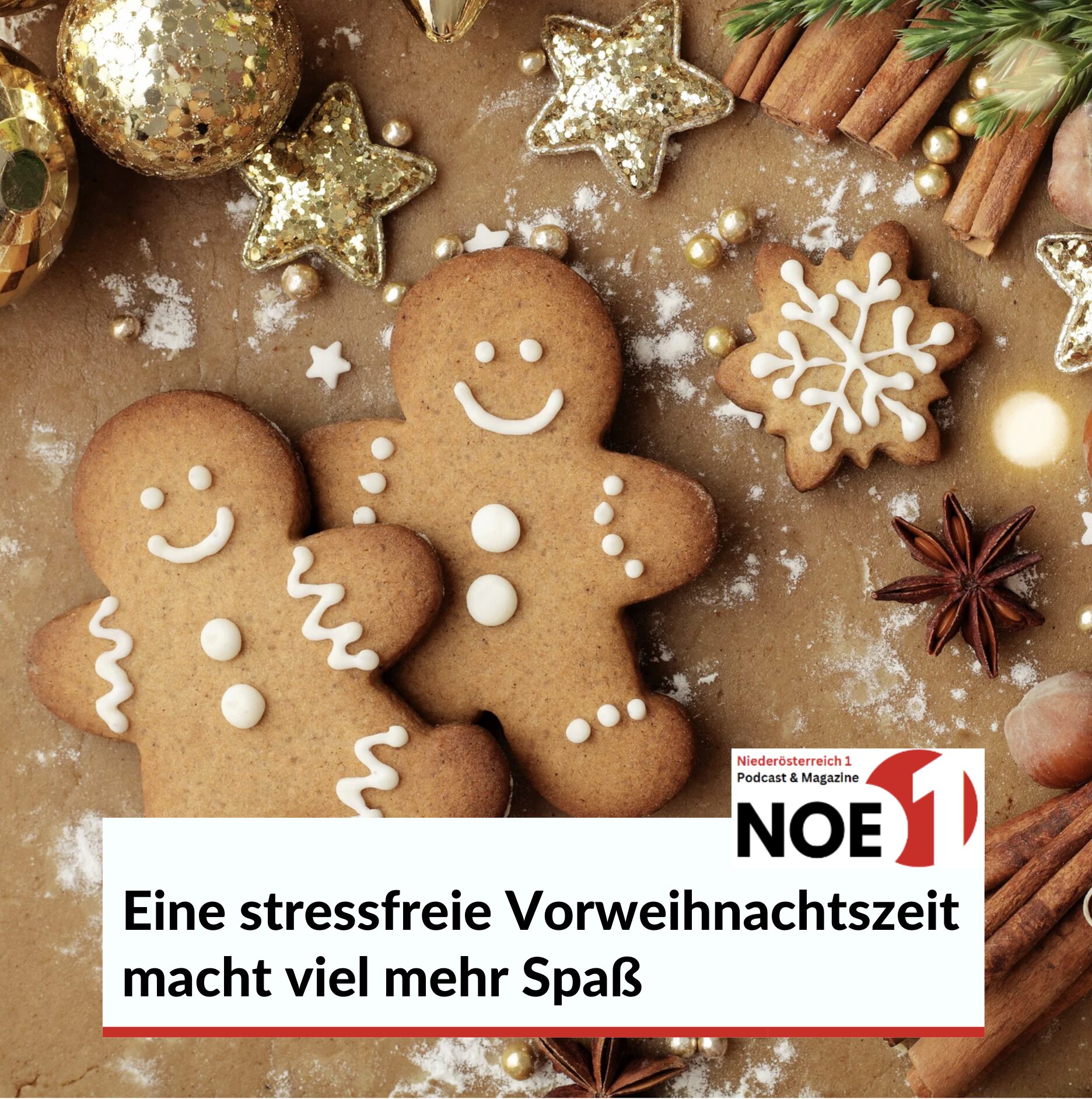 Eine stressfreie Vorweihnachtszeit macht viel mehr Spaß
