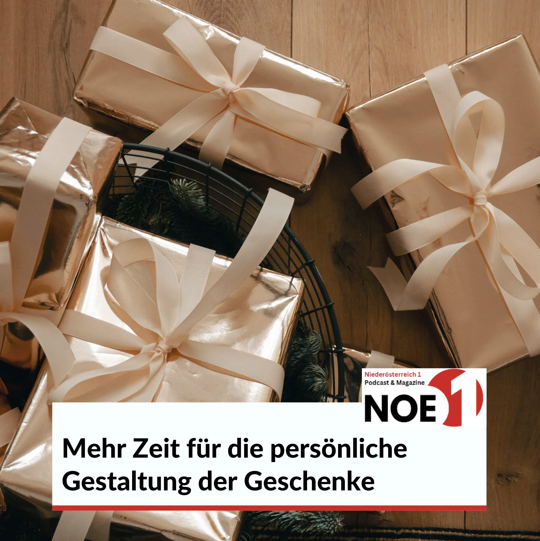 Mehr Zeit für die persönliche Gestaltung der Geschenke