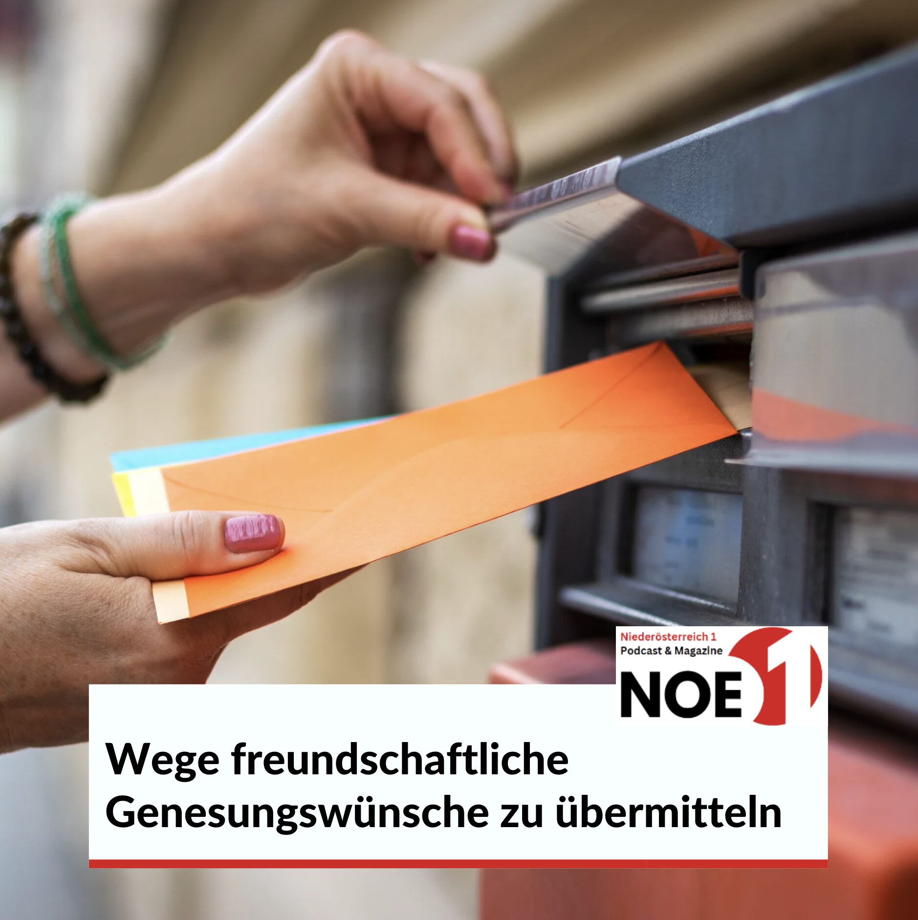 Unterschiedliche Wege freundschaftliche Genesungswünsche zu übermitteln