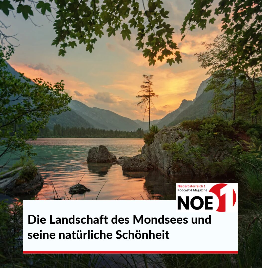 Die Landschaft des Mondsees und seine natürliche Schönheit